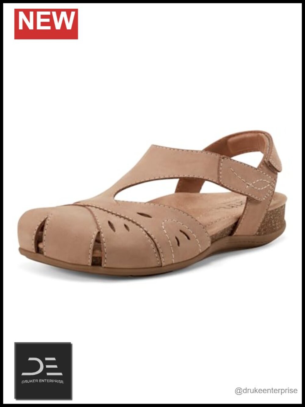 Earth Women's Birdine Fisherman Sandal Leather Comfort Slip-On
